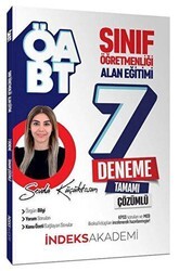 ÖABT Sınıf Öğretmenliği Alan Eğitimi 7 Deneme Çözümlü - İndeks Akademi Yayıncılık