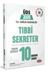 2025 T.C. Sağlık Bakanlığı GYS Tıbbi Sekreter Tamamı Çözümlü 10 Deneme Sınavı - Data Yayınları