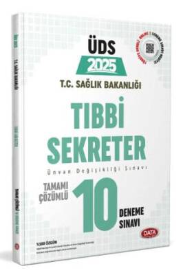 2025 T.C. Sağlık Bakanlığı GYS Tıbbi Sekreter Tamamı Çözümlü 10 Deneme Sınavı - 1