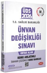 T.C. Sağlık Bakanlığı Unvan Değişikliği Sınavı Ortak Konular Konu Anlatımlı Soru Bankası - Karekod Çözümlü - Data Yayınları