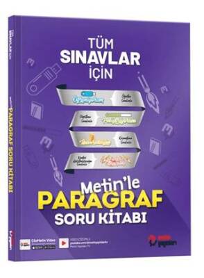 Metin Yayınları Tüm Sınavlar İçin Metin`le Paragraf Soru Kitabı - 1