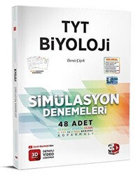 3D Yayınları TYT Biyoloji Simülasyon Denemeleri Detaylı Video Çözümlü - 1