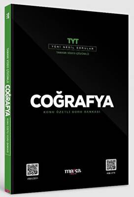 Marka Yayınları 2025 TYT Coğrafya Konu Özetli Yeni Nesil Soru Bankası Tamamı Video Çözümlü - 1