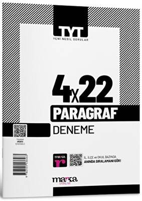 Marka Yayınları 2025 TYT Paragraf 4 Deneme Tamamı Video Çözümlü - 1