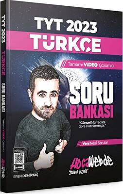 HocaWebde Yayınları 2023 TYT Türkçe Tamamı Video Çözümlü Soru Bankası
