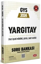 Yargıtay GYS Soru Bankası Yazı İşleri Müdürü, Şeflik, Zabıt Katibi - Data Yayınları