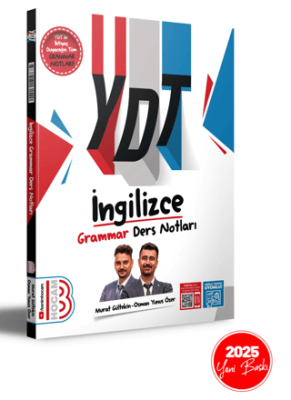Benim Hocam Yayınları 2025 YDT İngilizce Grammar Ders Notları - 1