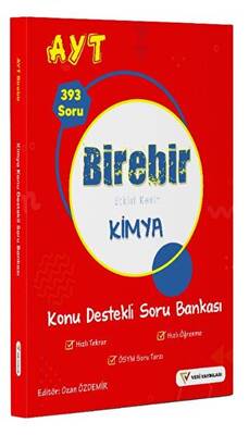 Veri Yayınları YKS AYT Birebir Etkisi Kesin Kimya Konu Destekli Soru Bankası - 1