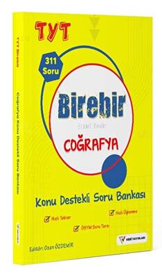 Veri Yayınları YKS TYT Birebir Etkisi Kesin Coğrafya Konu Destekli Soru Bankası - 1