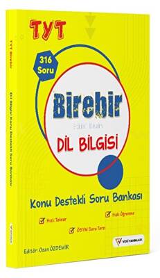 Veri Yayınları YKS TYT Birebir Etkisi Kesin Dil Bilgisi Konu Destekli Soru Bankası - 1