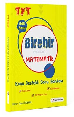 Veri Yayınları YKS TYT Birebir Etkisi Kesin Matematik Konu Destekli Soru Bankası - 1