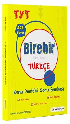 Veri Yayınları YKS TYT Birebir Etkisi Kesin Türkçe Konu Destekli Soru Bankası - 1