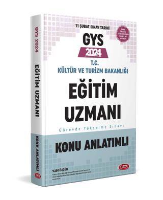 GYS T.C Kültür ve Turizm Bakanlığı Eğitim Uzmanı Görevde Yükselme Onu Anlatımlı - 1