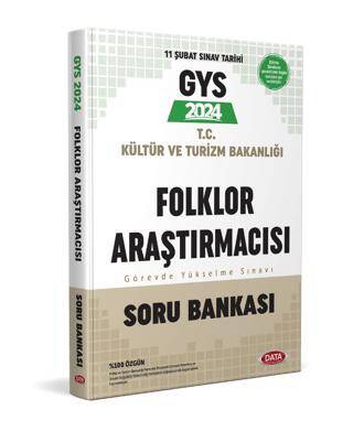 GYS T.C Kültür ve Turizm Bakanlığı Folklor Araştırmacısı Görevde Yükselme Sınavı Soru Bankası - 1