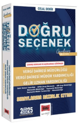 2025 Doğru Seçenek Vergi Dairesi Müdürlüğü Sınavlarına Hazırlık Kitabı - 1