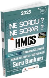 2025 Hukuk Atölyesi HMGS Hakimlik Hukuk Felsefesi-Sosyolojisi Ne Sordu Ne Sorar Soru Bankası Çözümlü - Dizgi Kitap