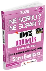 2025 Hukuk Atölyesi HMGS Milletlerarası Hukuk Ne Sordu Ne Sorar Soru Bankası Çözümlü - Dizgi Kitap