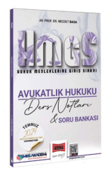 2025 Hukuk Mesleklerine Giriş Sınavı Avukatlık Hukuku Ders Notları & Soru Bankası - Yargı Yayınevi