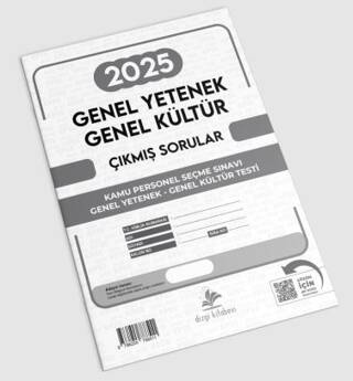 2025 KPSS Genel Yetenek Genel Kültür Çıkmış Sorular Son 5 Yıl Çözümlü - 1