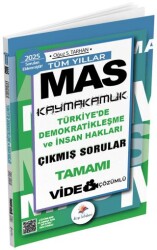 2025 MAS Kaymakamlık Türkiyede Demokratikleşme ve İnsan Hakları Çıkmış Sorular Video Çözümlü - Dizgi Kitap