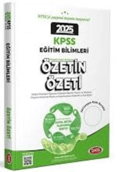 2025 MEB-AGS Eğitim Bilimleri Özetin Özeti Tek Kitap - Data Yayınları