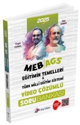 2025 MEB-AGS Eğitimin Temelleri ve Türk Milli Eğitim Sistemi Soru Bankası Çözümlü - Dizgi Kitap
