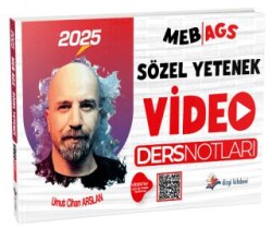 2025 MEB-AGS Sözel Yetenek Video Ders Notları - Dizgi Kitap