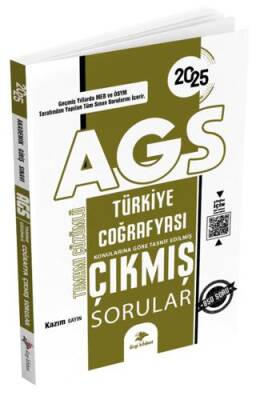 2025 MEB AGS Türkiye Coğrafyası Video Çözümlü Çıkmış Sorular - 1