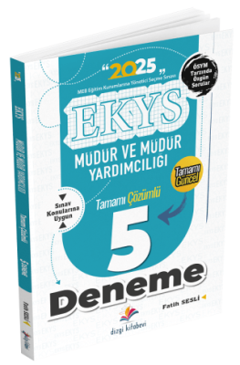2025 MEB EKYS Müdür ve Müdür Yardımcılığı 5 Deneme Çözümlü - 1