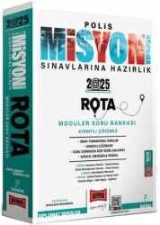 2025 Polis Misyon Sınavlarına Hazırlık Diplomat Serisi Rota Modüler Soru Bankası - Yargı Yayınevi