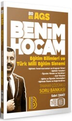 2026 AGS Eğitim Bilimleri ve Türk Milli Eğitim Sistemi Tamamı Çözümlü Soru Bankası - Benim Hocam Yayınları