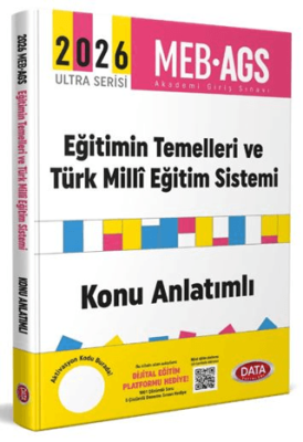 2026 AGS Eğitimin Temelleri - Türk Milli Eğitim Sistemi Konu Anlatımlı - 1