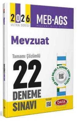 2026 AGS Mevzuat Tamamı Çözümlü 22 Deneme Sınavı - 1