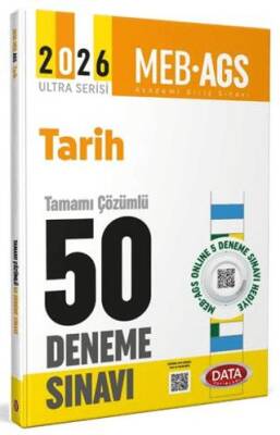 2026 AGS Tarih Tamamı Çözümlü 50 Deneme Sınavı - 1