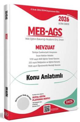 2026 AGS Ultra Serisi Mevzuat Konu Anlatımlı - 1