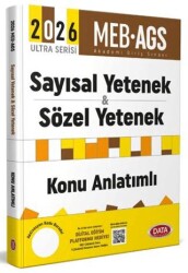 2026 AGS Ultra Serisi Sayısal Yetenek - Sözel Yetenek Konu Anlatımlı - Data Yayınları