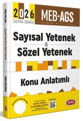 2026 AGS Ultra Serisi Sayısal Yetenek - Sözel Yetenek Konu Anlatımlı - 1