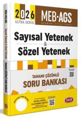 2026 AGS Ultra Serisi Sayısal Yetenek - Sözel Yetenek Tamamı Çözümlü Soru Bankası - 1