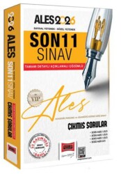 2026 ALES Sayısal-Sözel Yetenek Son 11 Sınav Çıkmış Sorular 23 Kasım 2025 - Yargı Yayınevi