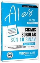 2026 ALES Sözel Yetenek Tamamı Çözümlü Son 10 Sınav Çıkmış Sorular 23 Kasım 2025 ALES-3 Ekli - Yediiklim Yayınları