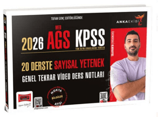 2026 Anka Ekibi MEB-AGS KPSS 20 Derste Sayısal Yetenek Genel Tekrar Video Ders Notları - 1