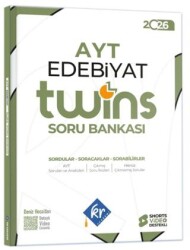2026 AYT Twins Edebiyat Soru Bankası - KR Akademi Yayınları