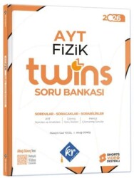 2026 AYT Twins Fizik Soru Bankası - KR Akademi Yayınları