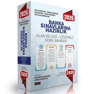 2026 Banka Sınavlarına Hazırlık Alan Bilgisi Çözümlü Soru Bankası - 1