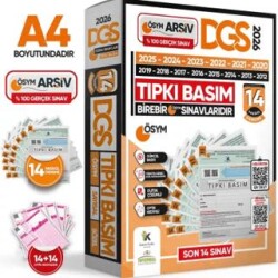 2026 DGS Çıkmış Soru Tıpkı Basım ÖSYM TAM Kitapçık SAY-SÖZ-TM 14lü Deneme D. Çözümlü Türkiye Geneli - Karakutu Yayın