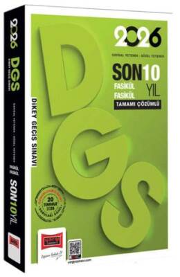 2026 DGS Sayısal-Sözel Yetenek Fasikül Fasikül Son 10 Yıl Çıkmış Sorular - 1