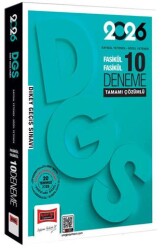 2026 DGS Sayısal-Sözel Yetenek Tamamı Çözümlü 10 Deneme - Yargı Yayınevi