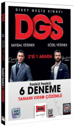 2026 DGS Sayısal Yetenek - Sözel Yetenek Fasikül Fasikül Tamamı Video Çözümlü 6 Deneme - Yargı Yayınevi