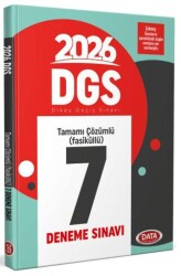 2026 DGS Tamamı Çözümlü Fasiküllü 7 Deneme Sınavı - Data Yayınları