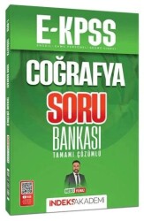 2026 E-KPSS Coğrafya Soru Bankası - İndeks Akademi Yayıncılık